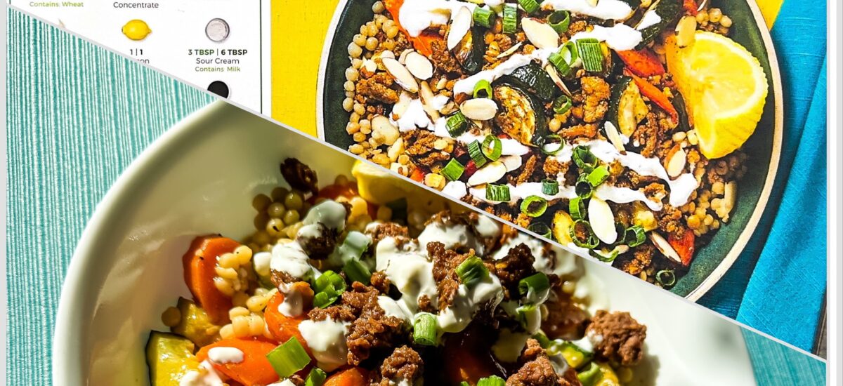 HelloFresh’s Spice is Nice Turkey Couscous Bowls