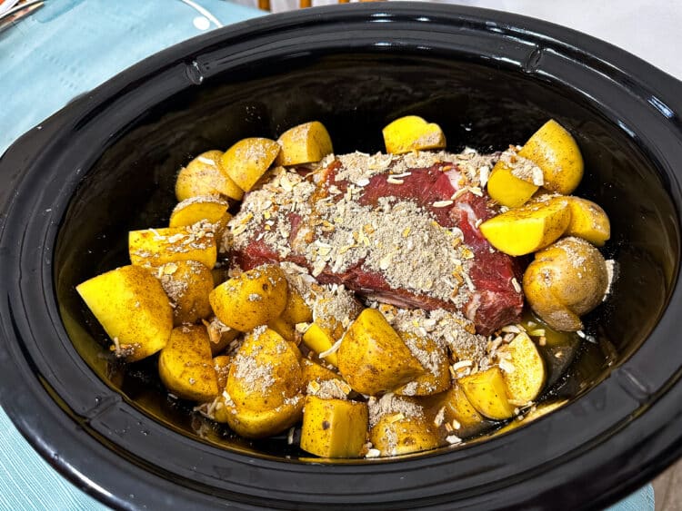 Pot roast ingredients