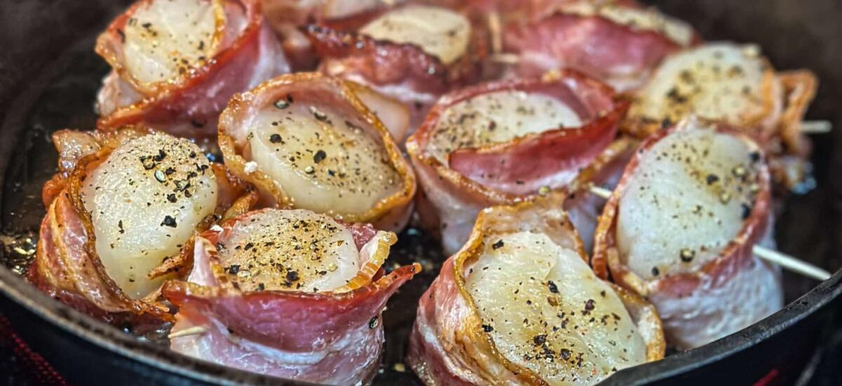 Easy Bacon Wrapped Scallops (in under 30 minutes)