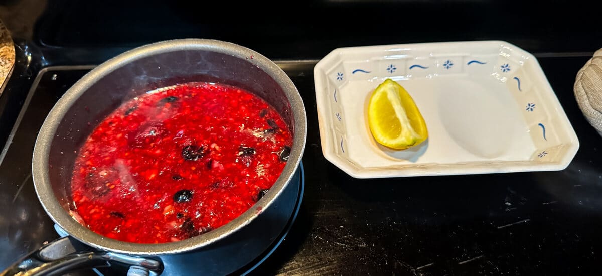 Homemade Mixed Berry Sauce (3 Berries)