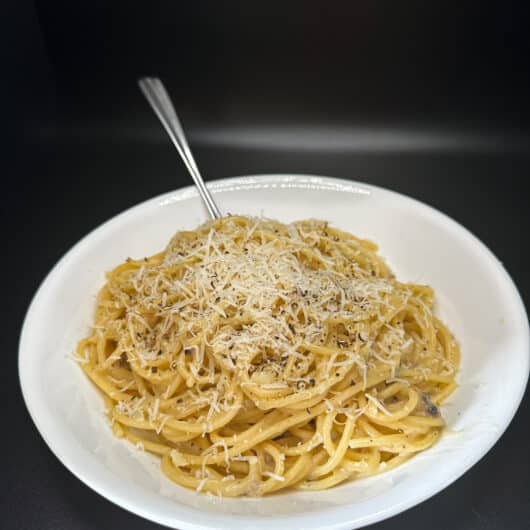 Authentic Cacio e Pepe