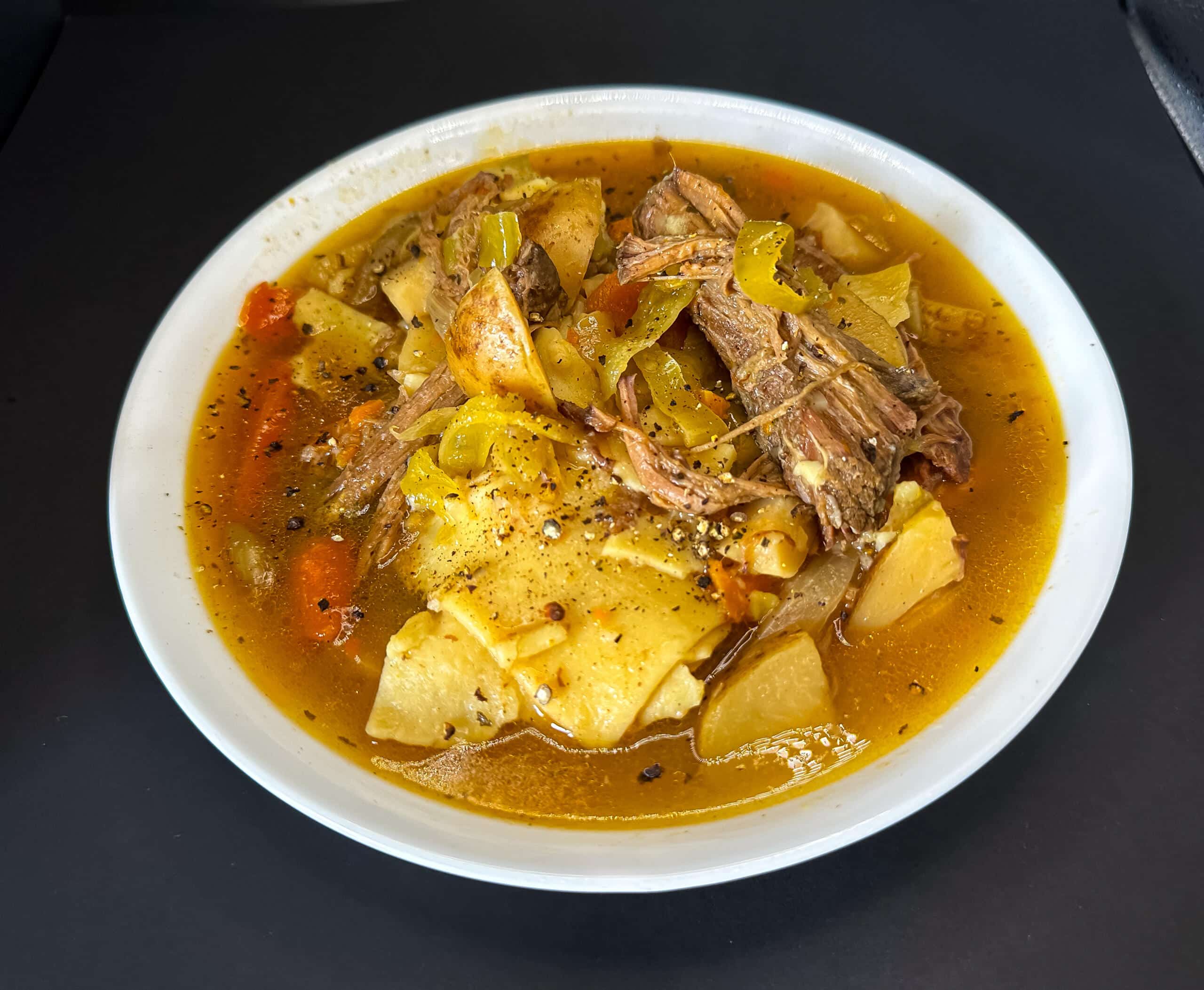 Mississippi Pot Roast Soup