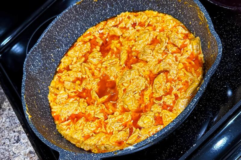 Spicy Buffalo Chicken Dip