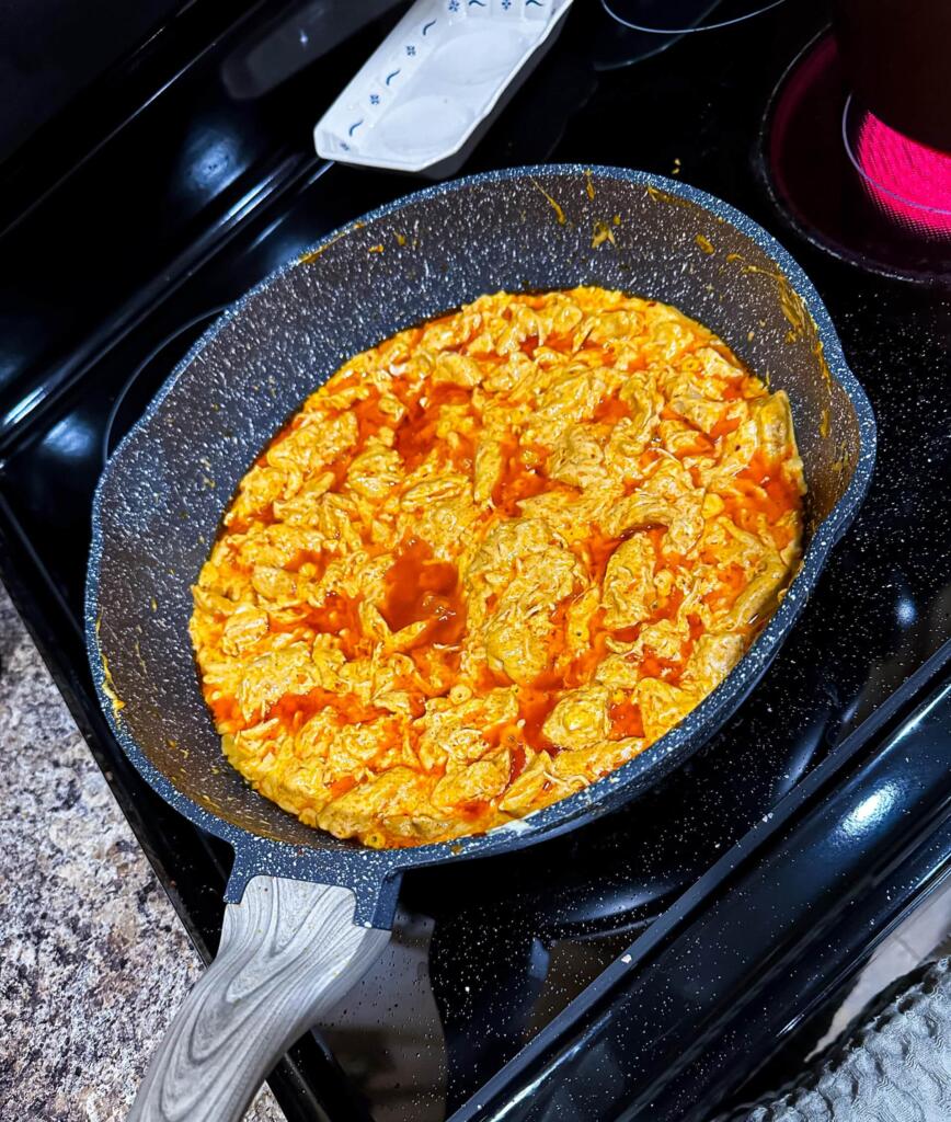 Spicy Buffalo Chicken Dip