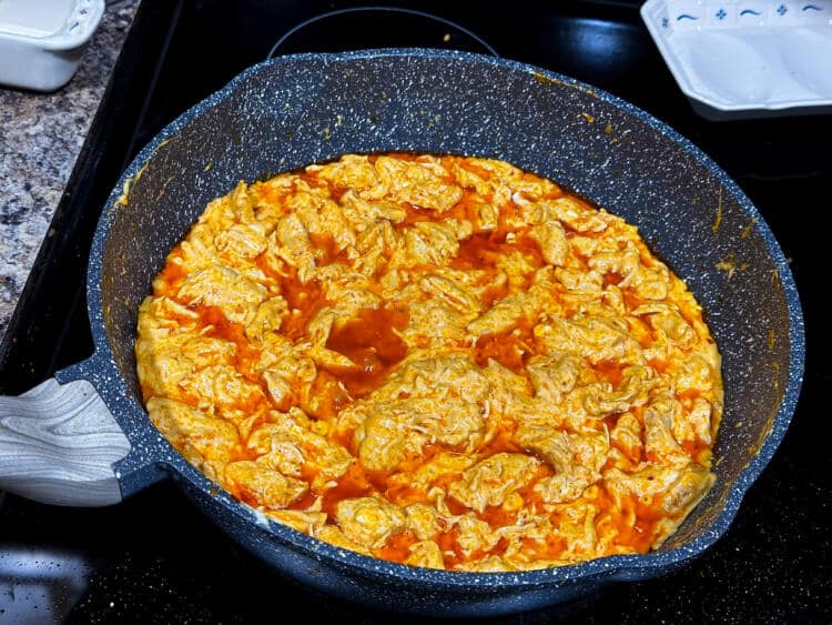 Spicy Buffalo Chicken Dip