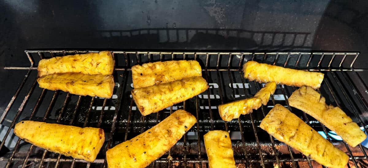 Caramelized Honey-Glazed Grilled Pineapple