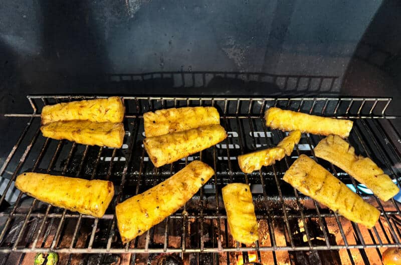 Caramelized Honey-Glazed Grilled Pineapple