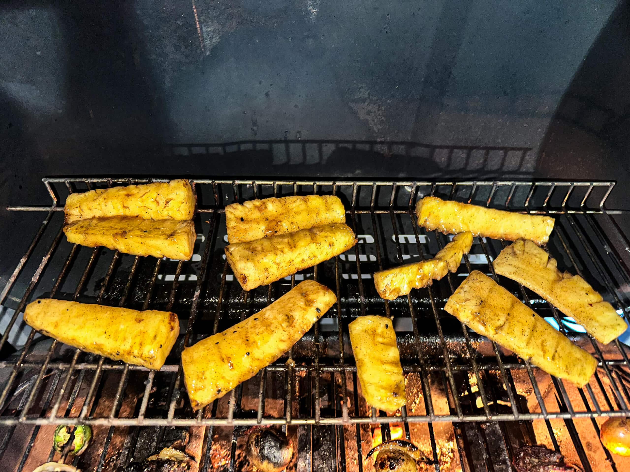 Caramelized Honey-Glazed Grilled Pineapple