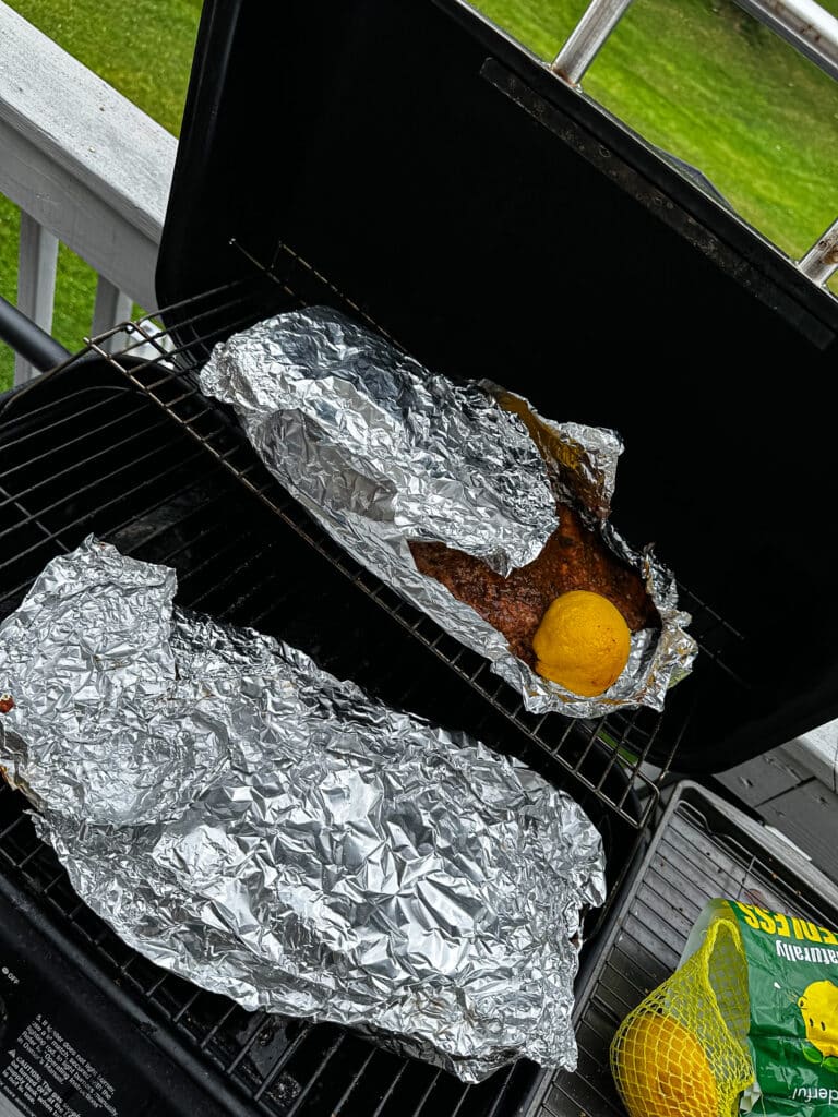 Aluminum foil for ribs