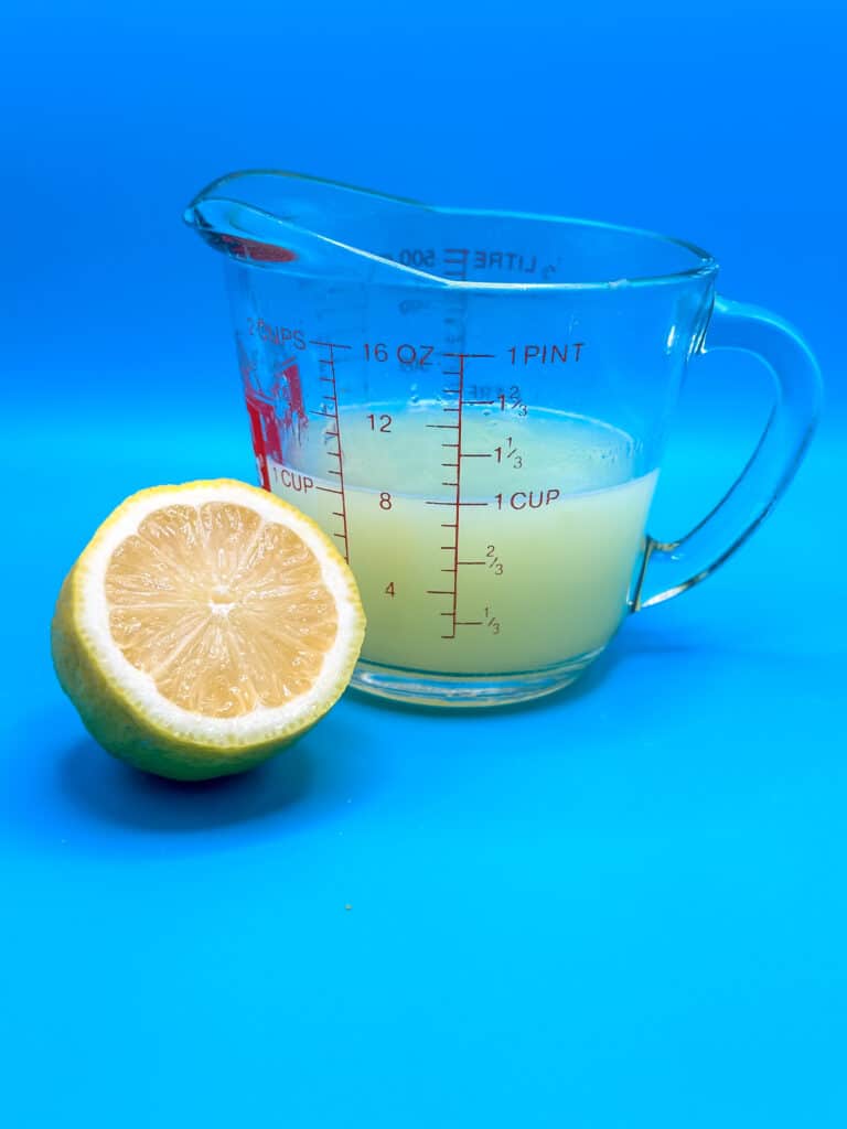 Freshly squeezed lemon juice