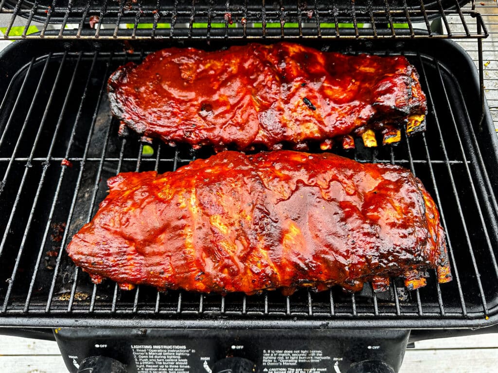 How to make St. Louis Ribs on Gas Grill