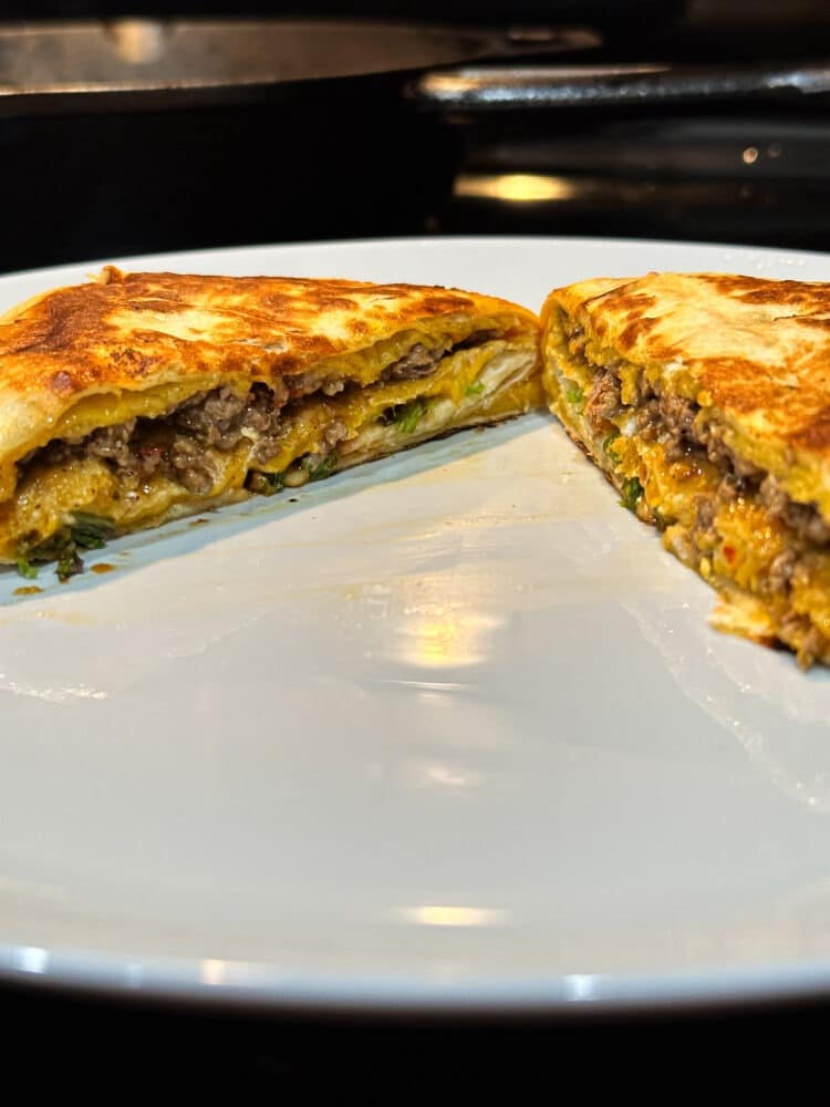 Homemade Crunchwrap Supreme