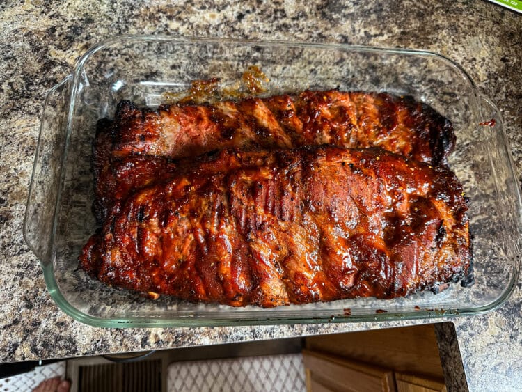 Grilled St. Louis Style BBQ Ribs
