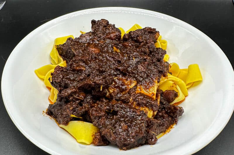 Braised Beef Rib Ragu with Pappardelle