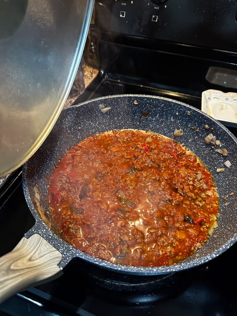 Spicy Sloppy Joe meat