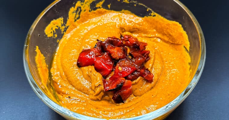 Homemade Roasted Red Pepper Hot Sauce Recipe