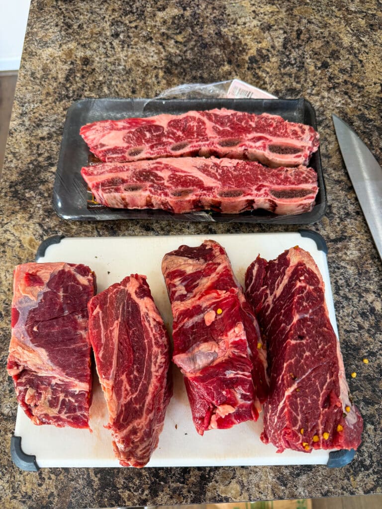 Beef for birria tacos